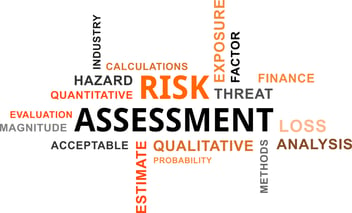 Cyber Risk Assessment word cloud